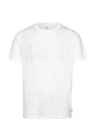 Graphic Crewneck Tee Tonal Ath Tops T-Kortærmet Skjorte White Levi's®