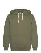 The Original Hm Hoodie Moss Ol Tops Sweatshirts & Hoodies Hoodies Khak...
