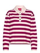 Beacras Blouse Tops T-shirts & Tops Polos Burgundy Cras