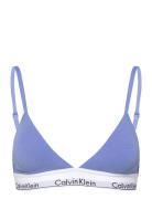 Lightly Lined Triangle Lingerie Bras & Tops Soft Bras Bralette Blue Ca...