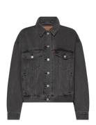 90S Trucker Med Indigo - Worn In Jakke Denimjakke Black Levi's®