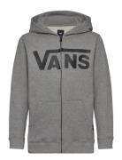 Vans Classic Ii Fz Sport Sweatshirts & Hoodies Sweatshirts Grey VANS