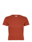 Essential Sporty Tee Picante R Tops T-shirts & Tops Short-sleeved Red ...