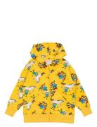 Självsäker Munkjacka Tops Sweatshirts & Hoodies Hoodies Yellow Martine...