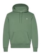 Double-Knit Hoodie Tops Sweatshirts & Hoodies Hoodies Green Polo Ralph...