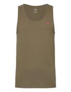 Lse_Housemark Tank Olive Night Tops T-shirts Sleeveless Green Levi's®