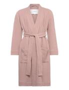 Rkbecky Ls Midi Robe Morgenkåbe Badekåbe Pink Rosemunde Kids