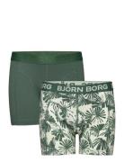 Cotton Stretch Boxer 2P Night & Underwear Underwear Underpants Black B...