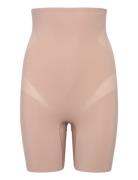 Mid Thigh Short Lingerie Shapewear Bottoms Beige Calvin Klein