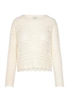 Jdysun Lay L/S Boatneck Pullov. Knt Noos Tops Knitwear Jumpers Cream J...