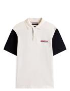 Archive Colorblock Polo Tops Polos Short-sleeved White Tommy Hilfiger