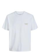 Jorhydra Photo Tee Ss Crew Neck Tops T-Kortærmet Skjorte White Jack & ...
