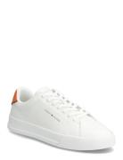 Th Court Lth Detail Ess Low-top Sneakers White Tommy Hilfiger
