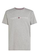 Ss Tee Tops T-Kortærmet Skjorte Grey Tommy Hilfiger