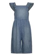 Playsuit Denim Summer Jumpsuit Blue Lindex