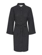 Yasdalila 7/8 Shirt Dress Knælang Kjole Black YAS