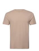 Jbs Of Dk O-Neck. Underwear Night & Loungewear Pyjama Tops Beige JBS O...