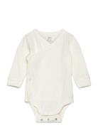 Omlottbody Bodies Long-sleeved White Lindex