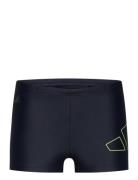 Performance Big Bars Swim Boxer Badeshorts Navy Adidas Sportswear