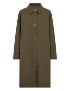 Mmbora Rain Trenchcoat Trenchcoat Frakke Khaki Green MOS MOSH