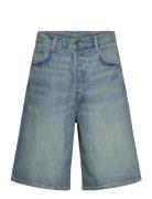 Astro Denim Loose Baggy Shorts Bottoms Shorts Denim Blue Weekday