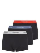 Relaxed Dart Trunk 3Pk Boxershorts Navy Calvin Klein