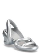 Kobarah Sandal Med Hæl Silver Camper
