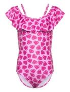 Lwava 301 - Swimsuit Badedragt Badetøj Pink LEGO Kidswear