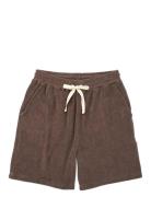 Naram Knitted Shorts Pyjamas Nattøj Brown Bongusta