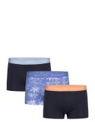 Island Print Trunk 3-Pack Boxershorts Multi/patterned GANT