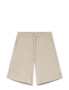 Wbben Waffel Shorts Bottoms Shorts Casual Beige Woodbird
