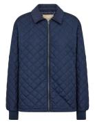 Sc-Fenya Quiltet Jakke Navy Soyaconcept