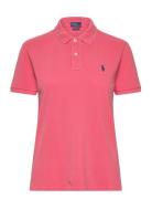 Classic Fit Piqué Polo Shirt Tops T-shirts & Tops Polos Pink Polo Ralp...