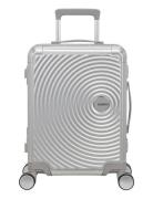 Soundbox Alu Spinner 55 Bags Suitcases Silver American Tourister
