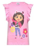 Tshirt Tops T-shirts Sleeveless Pink Gabby's Dollhouse