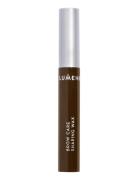 Brow Care Shaping Wax 3 Dark Brown Øjenbrynsgel Makeup Brown LUMENE