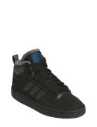 Rapid Court Mid J Winterized High-top Sneakers Black Adidas Sportswear