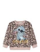 Nmfjanni Stitch Nreg Sweat Unb Wdi Tops Sweatshirts & Hoodies Sweatshi...