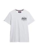 Tokyo Relaxed Tee Tops T-Kortærmet Skjorte White Superdry