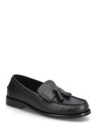 Hilfiger Tassel Lth Loafer Loafers Flade Sko Black Tommy Hilfiger