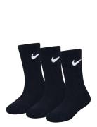 3W-3Pk Crew Sock Sport Socks & Tights Socks Black Nike