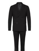 Plain Db Mens Suit - Normal Length Habit Black Lindbergh