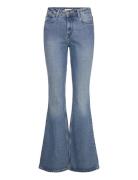 Fierce Flare Bottoms Jeans Flares Blue Wrangler