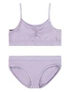Jinny Set Undertøjssæt Purple Molo