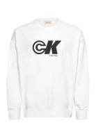 Premium Terry Ck Sport Graphic C Tops Sweatshirts & Hoodies Sweatshirt...