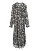 Reg Floral Print Dress Knælang Kjole Multi/patterned GANT