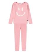 Lue Pyjamassæt Pink Molo