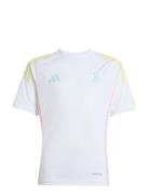 Juve Tr Jsy Y Tops T-Kortærmet Skjorte White Adidas Performance
