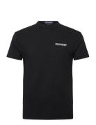 10/1 Jersey-Ssl-Tsh Tops T-Kortærmet Skjorte Black Polo Ralph Lauren