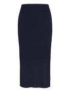Matte Rayon/Nylon-Sweater Skirt Skirts Maxi Skirts Black Lauren Ralph ...